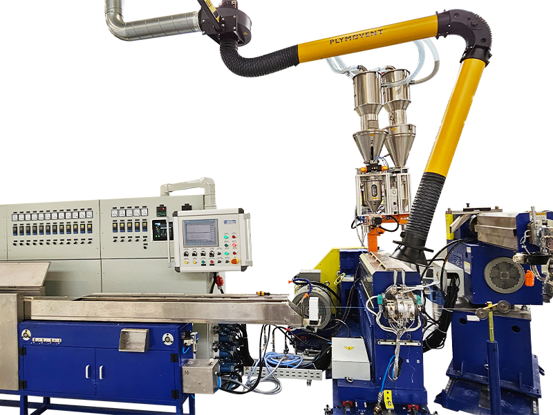 LSZH/XLPE/TPE/TPU kerndraadisolatie extrusielijn