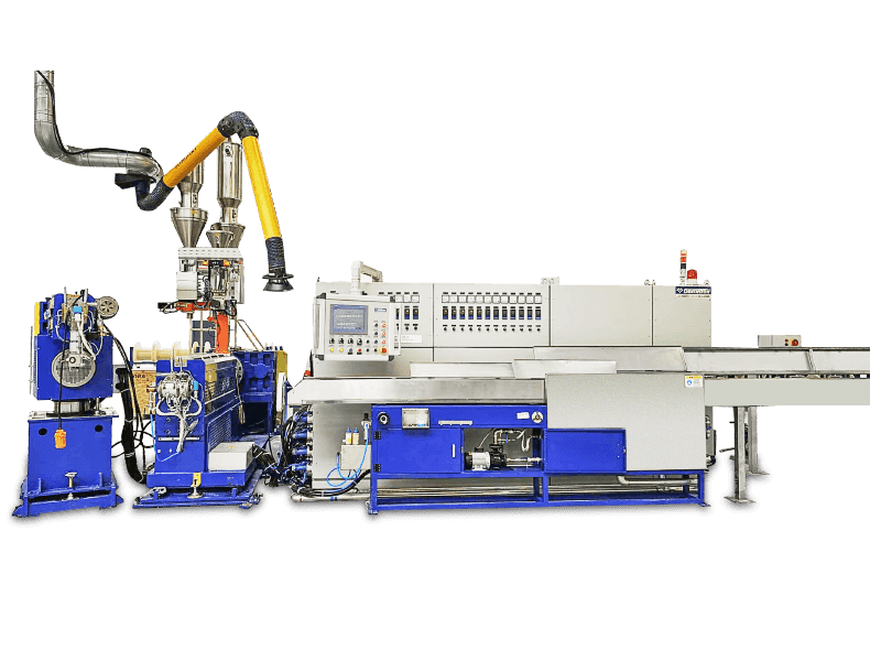 PVC/PE/PP/PU kerndraadisolatie extrusielijn