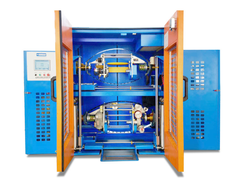 Geïntegreerde type Triple Pitch Pair Twisting Machine voor netwerkkabel