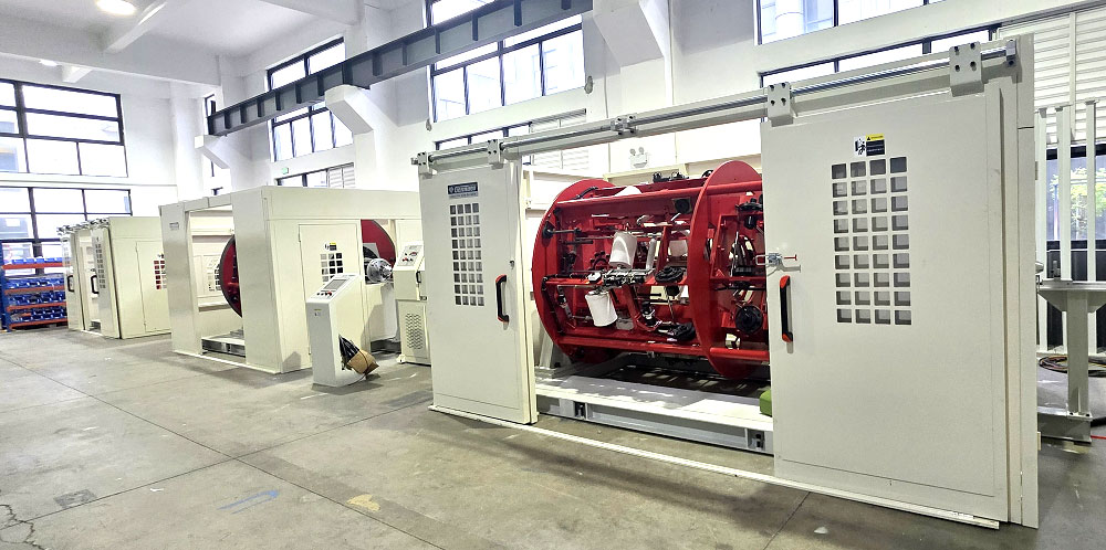 Planetaire kabel- en bekabelingsmachine met hoge snelheid en parallelle voeding